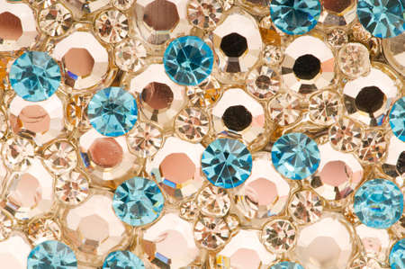 Close up of colourful background with many beadsの写真素材