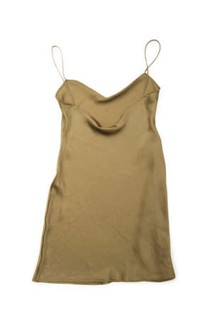 Nice dress isolated on the white backgroundの写真素材