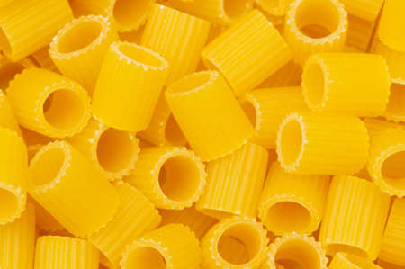 Close up of italian pasta - spiral shaped