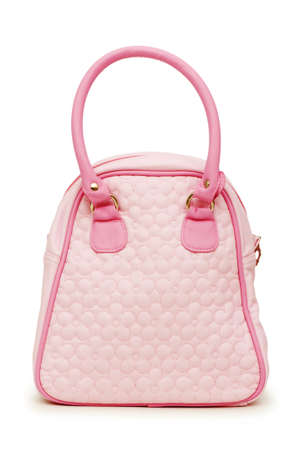 Woman bag isolated on the white backgroundの写真素材
