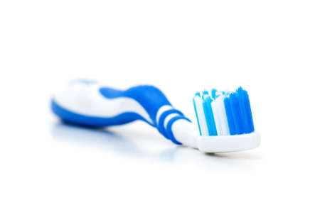 Tooth brush isolated on the white backgroundの写真素材