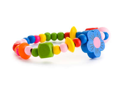 Bracelet isolated on the white backgroundの写真素材