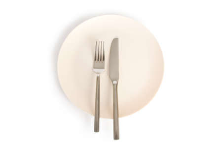 Set of utensils arranged on the tableの写真素材