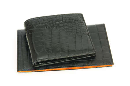 Wallet isolated on the white background 