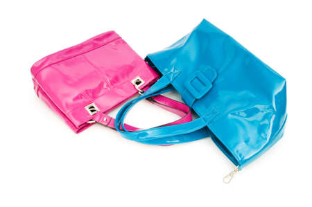 Woman bag isolated on the white background