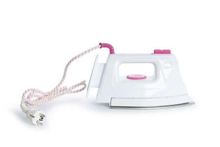 New iron isolated on the white backgroundの写真素材