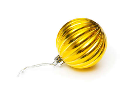 Christmas decoration isolated on the white backgroundの写真素材