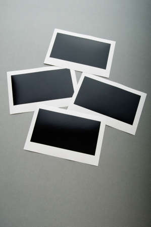 Designer concept - blank photo frames for your photosの写真素材