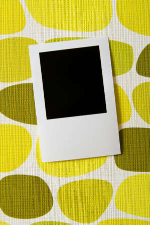 Designer concept - blank photo frames for your photosの写真素材