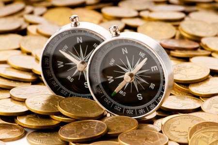 Financial concept - navigating in difficult times for markets