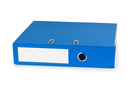 Office folders isolated on the white backgroundの写真素材