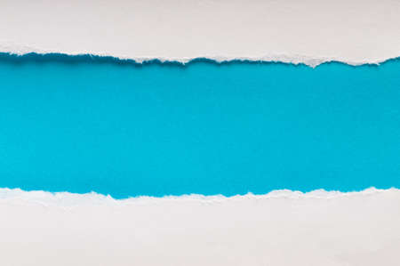 Torn paper with space for your messageの写真素材