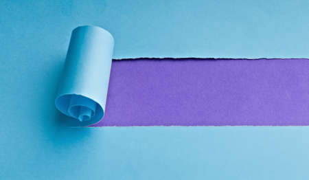 Torn paper with space for your message