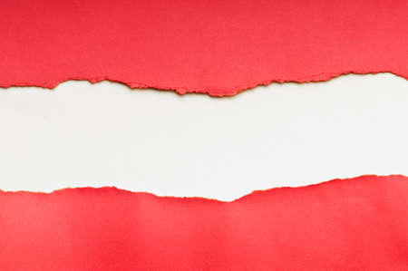 Torn paper with space for your messageの写真素材