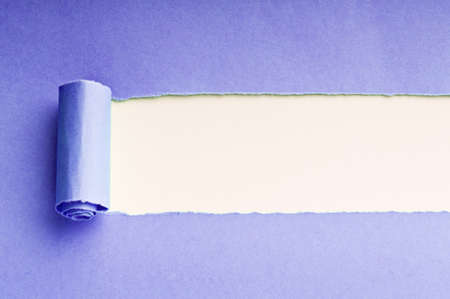 Torn paper with space for your messageの写真素材