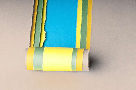 Torn paper with space for your messageの写真素材