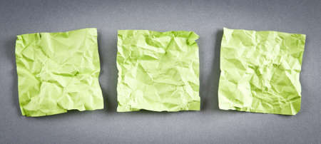 Paper reminders on the backgroundの写真素材