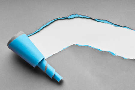 Torn paper with space for your message