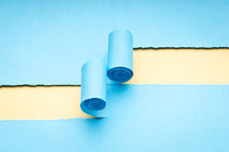 Torn paper with space for your message