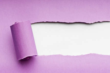 Torn paper with space for your messageの写真素材