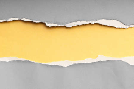 Torn paper with space for your messageの写真素材