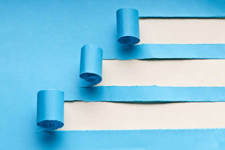 Torn paper with space for your messageの写真素材