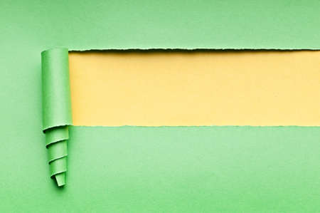 Torn paper with space for your messageの写真素材