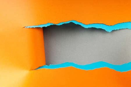 Paper pieces with space for your messageの写真素材