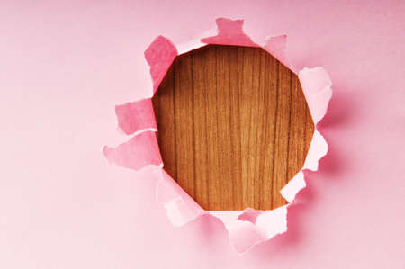 Paper pieces with space for your messageの写真素材