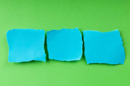 Paper pieces with space for your messageの写真素材