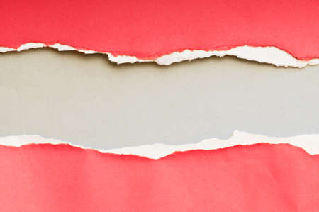 Torn paper with space for your messageの写真素材
