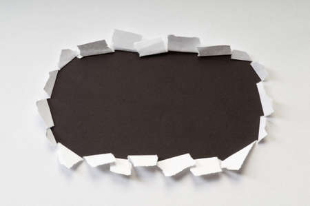 Paper pieces with space for your messageの写真素材