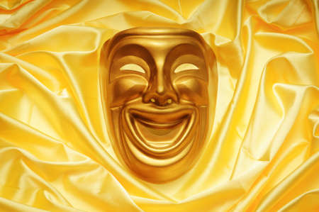 Masks with the theatre conceptの写真素材