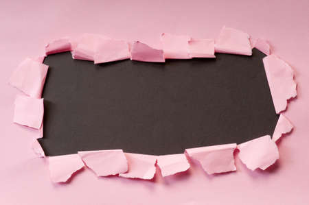 Paper pieces with space for your messageの写真素材