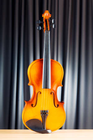 Violing in music conceptの写真素材