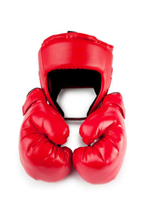 Sporting concept with box itemsの写真素材