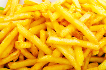 Close up of french fries