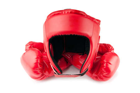 Sporting concept with box itemsの写真素材