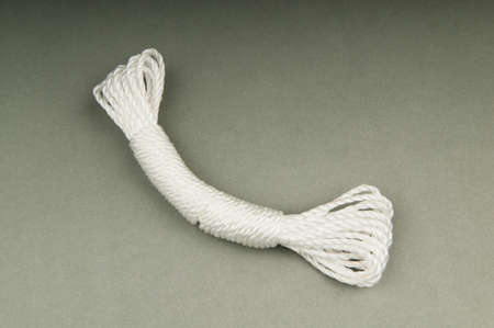 Colourful rope isolated on the  background