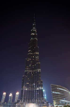 Dubai view at night time