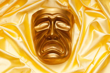 Masks with the theatre conceptの写真素材