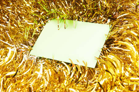 Paper with copyspace for your festive message