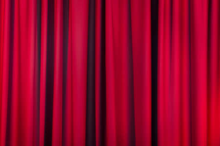 Brightly lit curtains for your backgroundの写真素材