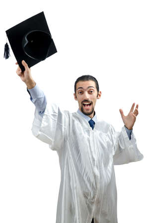 Young male student graduate の写真素材