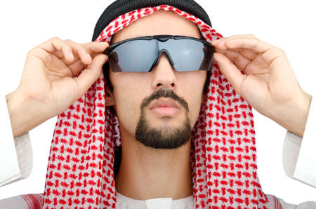 Diversity concept with young arab