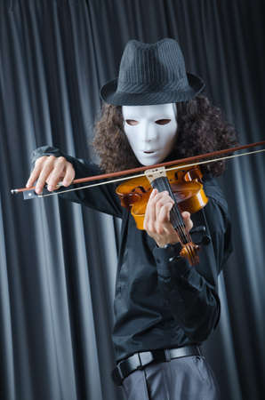 Man playing the celloの写真素材