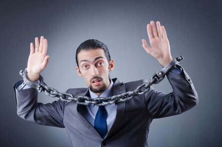 Man arrested for this crimesの写真素材