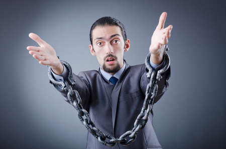 Man arrested for this crimesの写真素材