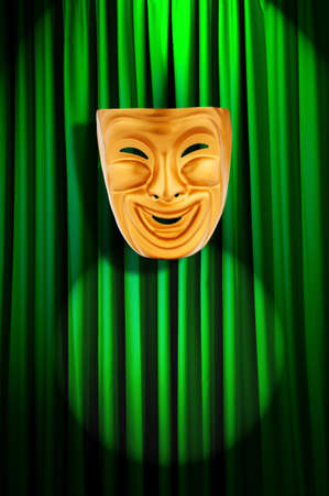 Theatre performance concept with masksの写真素材