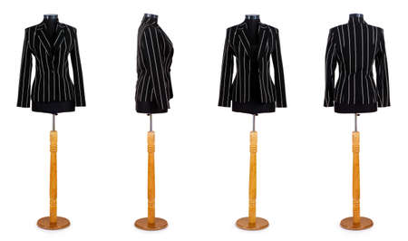 Stylish clothing isolated on the white backgroundの写真素材